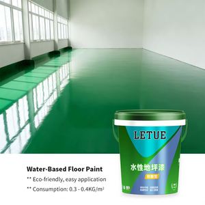 Revêtement de sol acrylique époxy monocomposant sans formaldéhyde, inodore, à base d'eau, application au pinceau, résistant à l'usure, fabriqué à Foshan - Product Image 5