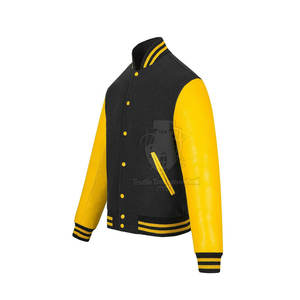 Chaqueta Universitaria Personalizada de Piel de Oveja y Algodón, Diseño Único, Súper Calidad, Chaqueta de Invierno Transpirable para Mujer en Talla Adulta - Product Image 2