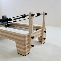 Equipo de Pilates CoreFlow de Madera de Arce Ecológico Directo de Fábrica con Resortes Ajustables, Compatible con OEM y ODM