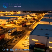 Edificio Logístico de Estructura de Acero Prefabricada, Almacén de Gran Envergadura, Almacenamiento de Alta Capacidad, Centro de Distribución Industrial