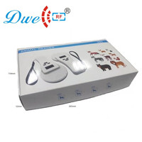 HDX BL microchip animal chip fdxb un lector RFID de mano 134,2 kHz de largo alcance con 2 etiquetas de oreja gratis