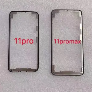 Cadre LCD de téléphone châssis moyen pour iPhone 12 Pro Max écran cadre moyen pour iPhone 11 X Xr XS Max remplacement de support de lunette intermédiaire
