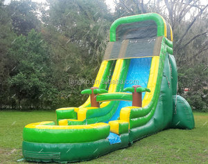 Tobogán Acuático Inflable en Oferta, Castillo Inflable con Tobogán Grande, Tobogán Acuático Comercial con Piscina para Niños - Product Image 4