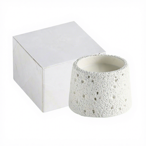Bougie d'aromathérapie créative en ciment Tundra – Cadeau de mariage, cadeau d'anniversaire, parfum persistant pour chambre à coucher - Product Image 3