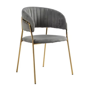<span class=keywords><strong>Chaise</strong></span> <span class=keywords><strong>de</strong></span> loisirs en fer <span class=keywords><strong>de</strong></span> style nordique minimaliste, vente en gros d'usine, pour cafés et salons <span class=keywords><strong>de</strong></span> manucure, avec accoudoirs, dossier et tabourets <span class=keywords><strong>de</strong></span> maquillage - Product Image 1