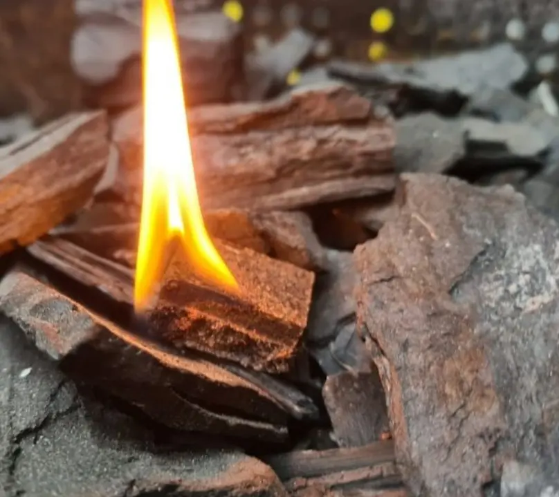 즉시 톱밥과 파라핀 왁스 목제 불 시동기 입방체