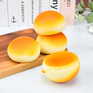 Jincan Juguete Antiestrés de PU de Rebote Súper Lento, Simulación de Bollo al Vapor Pequeño Wangzai, Unisex, Juguete de Descompresión, Juguete de Comida, Pan de Juguete - Product Image 2