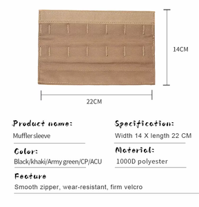 सामरिक शिकार शूटिंग दमन-प्रतिरोधी गर्मी प्रतिरोधी कवर शील्ड आस्तीन मफलर बंदूक सामान पाउच - Product Image 6