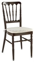 Chaise d'hôtel royale en résine dorée QL699G