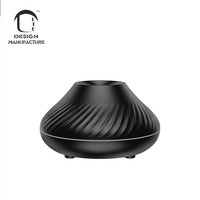 Portable 130ml Mini humidificateur 5V USB Ultrasonic Cool Aroma Diffuser avec 7 couleurs LED Light pour voiture et bureau US Plug