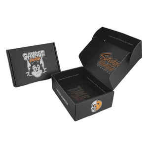 Venta al por mayor PBPK PBX90 Cartón corrugado impreso personalizado Cartón postal Logo Embalaje para envío Cajas de correo de papel - Product Image 3