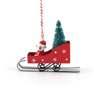 Meilleure vente Fer <span class=keywords><strong>Canne</strong></span> De Noël Ornement Père Noël Renne Traîneau <span class=keywords><strong>Voiture</strong></span> <span class=keywords><strong>Arbre</strong></span> De Noël Décoration Décorative Petit Bibelot - Product Image 6