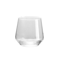 Verre à whisky élégant avec logo personnalisé, transparent, 300 ml, verre à bière classique pour bar et maison