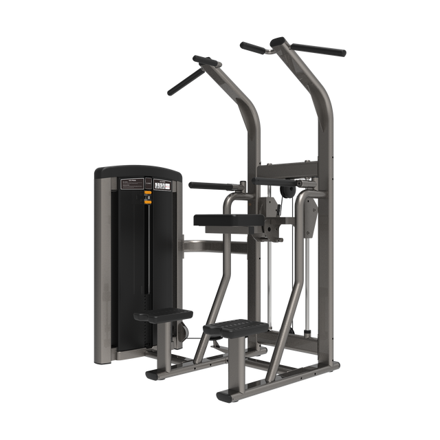 LAND Factory Direct Sales Commercial Assisted Pull-Up Dip Machine Kneeling Upper Body Strength Equipment