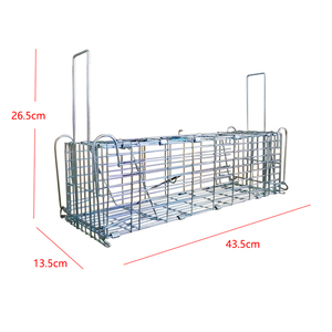 Piège à rats en métal sans cruauté, piège à rongeurs, piège à souris, piège à rats automatique, contrôle des animaux domestiques - Product Image 3