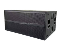PA Sub 9007AS Dual 21 Inch Active Subwoofer, Sistem Speaker Subwoofer Bass 21" Woofer Bertenaga Tinggi dengan Speaker Line Array