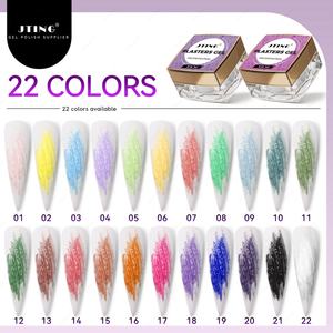 JTING Esmalte de Uñas en Gel de Yeso de 22 Colores, Efecto 3D 4D 5D, Gel de Yeso para Pintar, Sin TPO/Hema, Suministros para Salón de Uñas OEM - Product Image 5