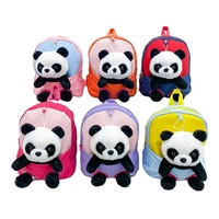 Sac à dos unisexe léger et mignon en peluche douce, motif cerf, panda, koala, licorne, double bretelles, design séparé