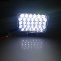 Accessoires pour véhicules, phare de travail LED carré de 5 pouces, 33 LED, blanc, grand angle, éclairage extérieur automobile, éclairage de travail tout-terrain