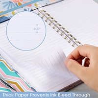 Agenda personnalisé pour Journal intime, carnet de notes à spirale, avec Logo A3, A4, A5