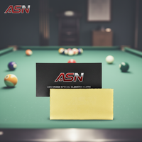 R-CGB ASN Chiffon de polissage de queue de billard Premium, Technologie brevetée allemande, Élimine les rayures mineures, 4 couleurs personnalisables, Serviette professionnelle, Vente en gros