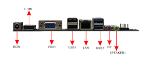 Carte mère LVDS & EDP Port ITX- J4125 Quad Core, carte mère principale DDR4 4 Go 8 Go RAM SATA3.0 & M.2 POE, alimentation, carte mère J4125 - Product Image 2
