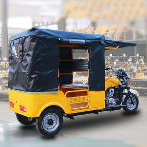 Tricycle à 3 roues, taxi, Bajaj, moto à essence pour adultes avec cabine - Product Image 5