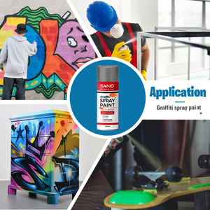 <span class=keywords><strong>Peinture</strong></span> aérosol Sanvo Street Art peintures murales et pochoirs Graffiti <span class=keywords><strong>peinture</strong></span> en aérosol artisanat professionnel Graffiti <span class=keywords><strong>peinture</strong></span> acrylique voiture - Product Image 5