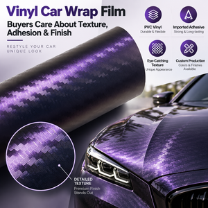Rollo de Vinilo para Envolver Autos, Rollos de Vinilo para Envolver Autos Personalizados, Película de Vinilo para Cambio de Color del Exterior Automotriz - Product Image 3