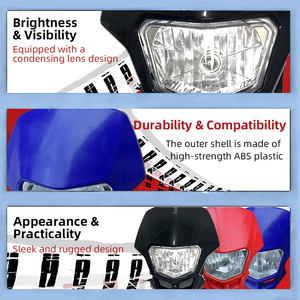 For Honda XRM110 XRM125 Motorcycle Headlight Assembly Front <b>Lamp</b> Head <b>Light</b> - Product Image 5