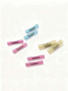 Kit de connecteurs électriques thermorétractables, manchons de soudure, bornes à sertir, joints de câbles isolés pour bateaux et applications marines - Product Image 1