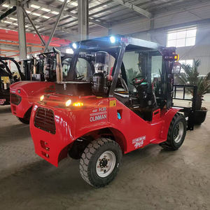 新工場直送3 3.5 4 5トンディーゼルエンジン4輪駆動全地形フォークリフトクロスカントリー使用時間共有オプション - Product Image 5