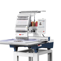 Macchina da ricamo per applique patch a 12/15 aghi a testa singola commerciale BAI