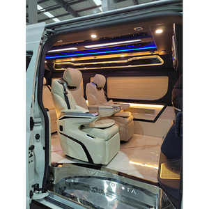 Nouveau siège de voiture d'aviation de luxe en cuir artificiel personnalisé professionnel avec réglage électrique du dossier et charge sans fil - Product Image 2