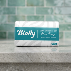 Coton Biolly Ocean Breeze 150 grammes - Hydratant pour la peau - Parfum stimulant - Triple mouture - Product Image 3