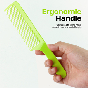 Peigne de coiffure matériel PEI de haute qualité logo privé peigne de coupe de cheveux de barbier peigne antistatique pour salon de coiffure - Product Image 4