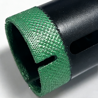 Kit de scies cloches pour carrelage en porcelaine et céramique, marbre - Ensemble de forets diamantés brasés sous vide pour maçonnerie, 68mm, 30mm, 45mm, tige M14