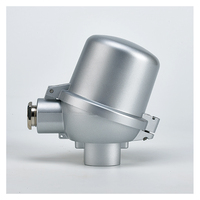 Cabeza de Conexión para Sensor de Temperatura Industrial DANW en Aleación de Aluminio Fundido a Presión con Sello de Goma y Embalaje de Cartón para Suministro OEM