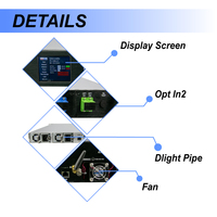 Amplificador Óptico EDFA de Alta Potencia 2U, 16/32 Puertos, 1550nm PON FTTX con WDM CATV 19~23dBm