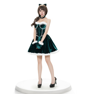 Costume da Coniglietta <span class=keywords><strong>Sexy</strong></span> per Adulti Senza Spalline per Natale Europeo e Americano, Abito per <span class=keywords><strong>Cosplay</strong></span> e Feste di Carnevale, Prodotto in Cina ODM - Product Image 6