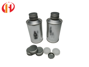 100ml hình trụ phanh chất lỏng <span class=keywords><strong>tin</strong></span> có thể rỗng hình nón với in offset biểu tượng tùy chỉnh tinplate kim loại. cho hóa chất sơn sử dụng - Product Image 4