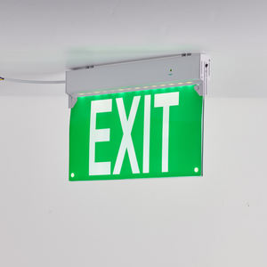 Panneaux de signalisation de sécurité Tuoming à <span class=keywords><strong>prix</strong></span> de gros, éclairage d'urgence rechargeable pour sorties de secours, éclairage commercial et industriel, panneaux de sortie - Product Image 3