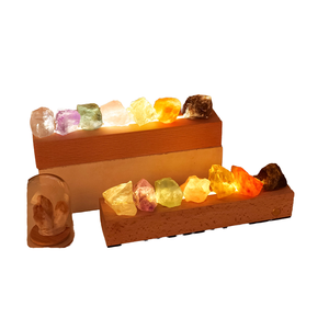 โคมไฟคริสตัลสีรุ้งธรรมชาติสำหรับยามค่ำคืนในห้องนอนโคมไฟสร้างบรรยากาศแบบขัดเงาสำหรับของขวัญขึ้นบ้านใหม่ - Product Image 4