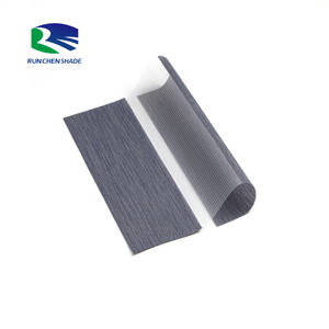 Cortina de cebra Jacquard de doble capa moderna, <span class=keywords><strong>tela</strong></span> opaca y <span class=keywords><strong>gasa</strong></span> suave impermeable para ventanas de casa, diseño Horizontal - Product Image 4