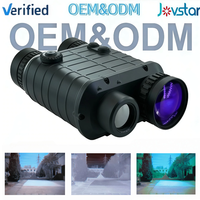 Jovstar Jumelles de vision nocturne étanches à fusion avec capteur CMOS, résolution 1024x768, zoom optique 1x, stabilisation d'image, portables