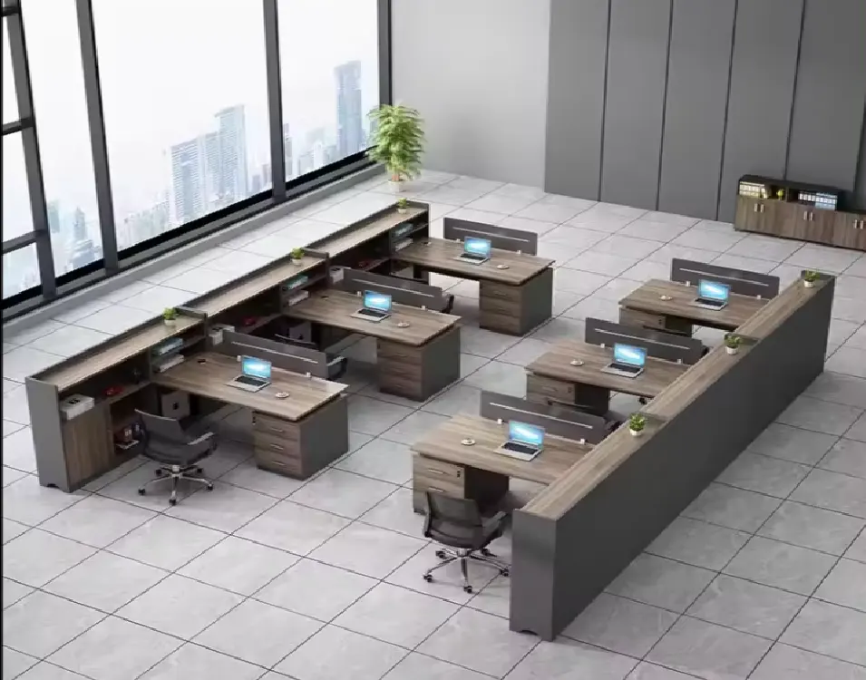 Новое поступление, офисные столы и рабочие места, компьютерный стол, современная офисная мебель, офисный стол и стул для персонала