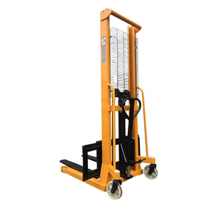 Apilador Eléctrico Hidráulico de Alta Calidad Zhongsheng, Apilador de Palés de 2 Toneladas*2m, Carretilla Elevadora Manual, Altura Máxima de 2000mm, Ancho de Horquilla de 550mm - Product Image 2