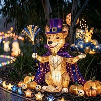 Lebendige Freizeitpark-Laternen-Interaktionsdekoration für Neujahr Innen-/Außenbereich Themenpark-Lichtshow