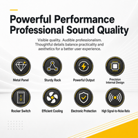 FP20000Q Amplificateur de puissance SMPS 4 canaux 2350 Watts 8Ω Classe TD avec technologie de dissipation thermique en cuivre Amplificateur audio professionnel