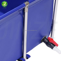 Aquaculture Fish Pond Tank 600GSM 20000 litres PVC enduit bâche tissu 100% polyester durable intérieur imperméable tissé